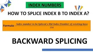 How to Splice IndexSeries From BtoA?#statisticsdegree#stats#bscstatistics#bsc3rdyear#bsc#statistics