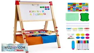 VEVOR Whiteboard Easel Stand 3 in 1 44 54 Inches Height