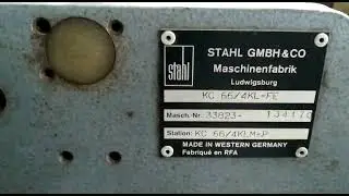 STAHL KC 66 FOLDING MACHINE