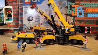 Обзор мобильного строительного крана LEGO City! Он огромный, но может ли набор 60409 быть ещё больше?
