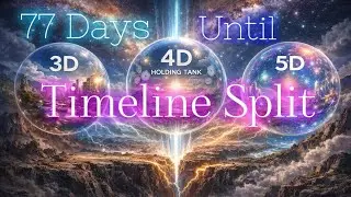 Twin Flames 🔥 77 Days Until Timeline SPLIT! ✨️🌀💫