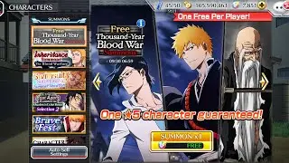 Bleach brave souls free thousand-year blood war summons