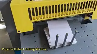Paper roll cutting machine-HQ-350.speed can reach 300 sheets per minute.