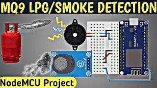 LPG gas Leakage Detector With MQ9 Sensor and NodeMCU