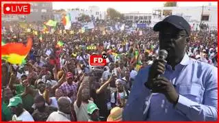🛑 [DIRECT] OUSMANE SONKO &Agrave; GUINGUINEW AVEC UNE FOULE INCROYABLE