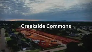 Creekside Commons - Installing Sewer & Storm