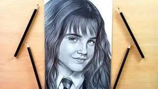 Drawing Hermione Granger | Realistic drawing
