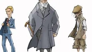 Inspiration_character colorization - Timelapse