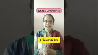 Lifting or piercing of Corporate Veil | Company Law | Exam oriented tips#castudents #csstudents