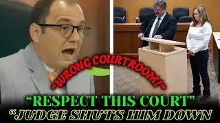 Judge DiSanto SHUTS DOWN Unprepared Loud Lawyer | Explosive Courtroom Moment