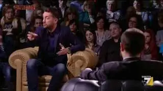 Scanzi / Orfini su inchieste di Mafia Capitale e clan Spada di Ostia - PiazzaPulita 30mar2015