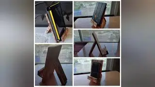 Phone And Tablet Stand Using Jenga Blocks