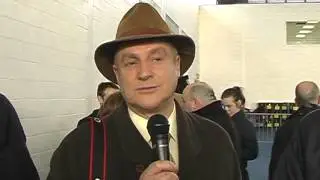 Ben Gilroy and Ray Whitehead of Direct Democracy Ireland's reactions during the Meath East Elections