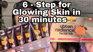 How to Use WOW Ubtan Radiance Facial Kit | Honest Review for Glowing,Tan-Free Skin | 6 Easy Steps!