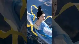 : ✨ Korean Girl Flying in the Sky &ndash; A Magical Moment! ✨#KoreanGirl #SkyHigh #MagicalMoments