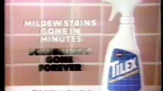 1982 Tilex Tile Cleaner TV Commerical