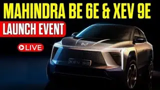LIVE | 2024 Mahindra BE 6e & XEV 9e Launch Event | Mahindra Electric SUV | Times Drive Green