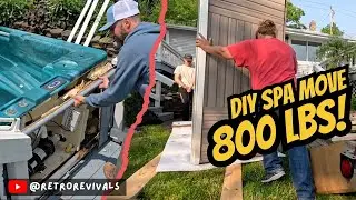 The Ballad of the Backyard Spa | DIY Hot Tub Move - No Heavy Equipment