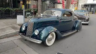 Downtown Brea Holiday Car Show 2022