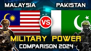 Malaysia vs Pakistan Military Power Comparison 2024 | Fire Power | Defense | Modern Military