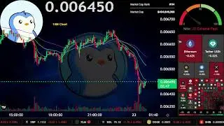 $PENGU | Pudgy Penguins 24/7 Live Stream | PENGU USDT Chart & Signals | Meme NFT Coin Pump! 🐧🚀