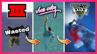Evolution of SWIMMING in GTA Games(GTA III - V)