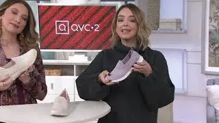 Skechers Ultra Flex Flat Knit Slip-On Shoes on QVC