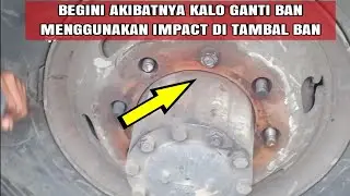 Tutorial cara melepas dan memasang baud roda belakang Hino lohan yang patah#bayuputramotor