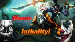 The Power of Lethality: Shaco Build Analysis