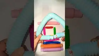 Grunchy Pop Tube Sound #asmr #poptube #satisfying