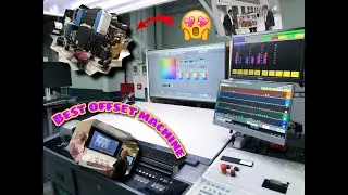 Offset printing and digital printing