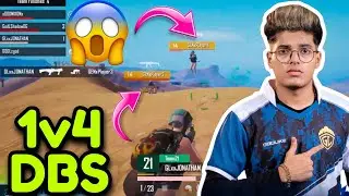 Jonathan 1v4 DBS Shocked Everyone 😱😱 | GE 1v4 GodL Girls ✨