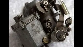 VW Solex 34 Pict -3  Does not idle when warm- Fix