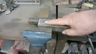 Custom Bladesmithing: Wiring up a Billet for Pattern Welding