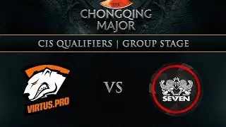 VP vs  Se7en Game 1 - Chongqing Major CIS Qualifier: Group Stage w/ KillerPigeon, TrentPax