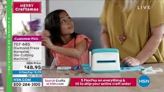 HSN | Merry Craftsmas - Diamond Press 07.12.2022 - 11 AM