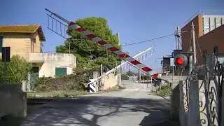Spoorwegovergang Paceco (I) // Railroad crossing // Passaggio a livello