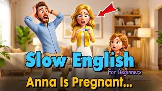 Anna Is Pregnant... | Easy English Listening Practice Story (A2 Level)