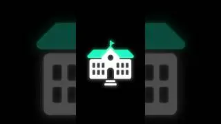 School Animated Icon I Free Editing Overlay