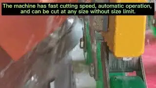 Cut tile 45 degrees equipment belt rolling batch cut fast efficiency features[Ceramic large cutting]