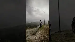 &ldquo;Staring into the storm, finding calm in chaos ⛈️🌄 #MoodyVibes #SoloEscape #MountainMoments&rdquo;