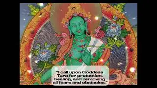 Most Powerful Tara Devi Mantra | Meaning + Meditation | Om Tare Tuttare Ture Swaha