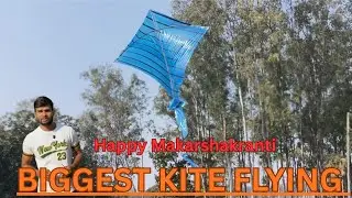 Mr.creative krish, biggest kite, makarshakranti 
