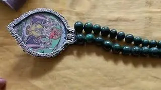 Silver jewellery.. Malakite and silver pendants