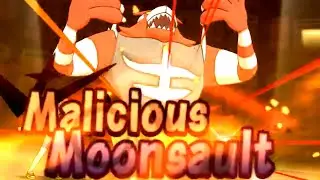 Incineroar Special Z Move: Malicious Moonsault (Darkest Lariat + Incinium Z)