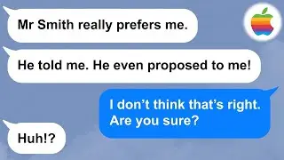 【Apple】Woman who has an obsession with teachers tries to steal childhood friend’s fiancé.