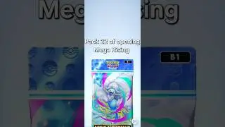 Opening Mega Rising until we complete the set #pokemon #pokemontcgpocket