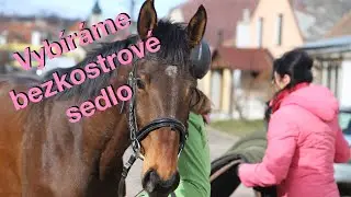 Kamarádka koupila nového koně 🐎 Vybíráme bezkostrové sedlo | VLOG