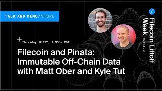 Filecoin and Pinata: Immutable Off-Chain Data