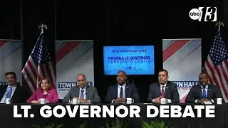 Democratic candidates for Virginia Lt. Governor debate